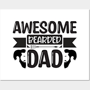 Awesome Bearded Dad Posters and Art